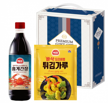 해표 실속(감칠맛 홍게 간장+튀김가루)추석 명절 선물세트 #2