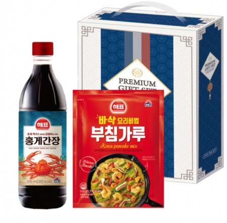 해표 실속(감칠맛 홍게 간장+부침가루)추석 명절 선물세트 #3
