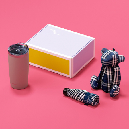 루티네 선물세트 아이언 베이직 텀블러+곰돌이키링우산 #3