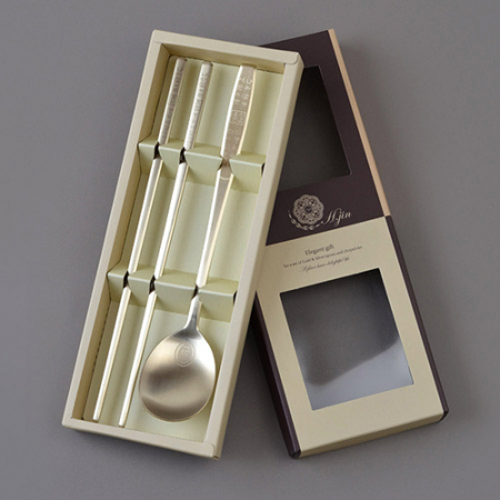 H.jin현진 훈민정음 티타늄수저 1인세트 #2