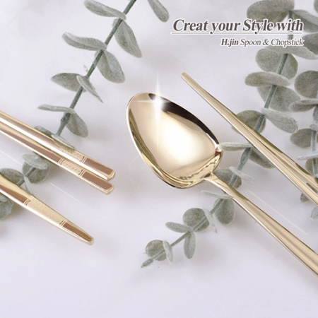 H.jin현진 모던 다이아 티타늄수저 #3