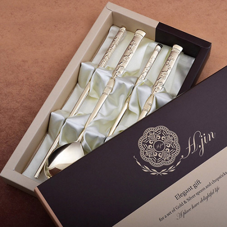 H.jin현진 매화 티타늄수저세트 #2