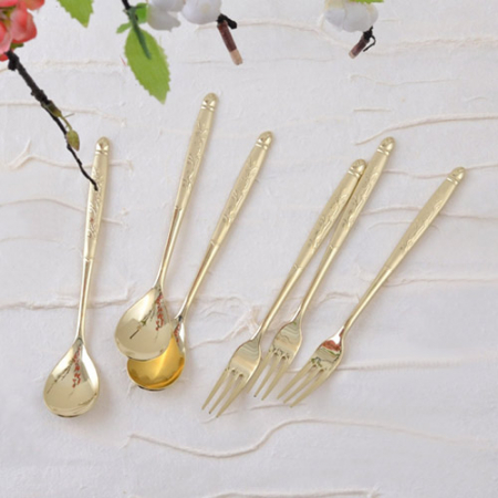 H.jin현진 단아매화 티타늄티스푼 6p세트 #3