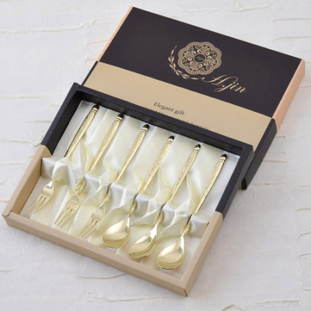 H.jin현진 단아매화 티타늄티스푼 6p세트 #2