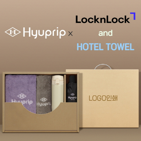 협립3단베이직 완전자동우산 +협립코마바스타월1P+협립호텔코마170타월1P+락앤락슬림핏원터치텀블러 #2