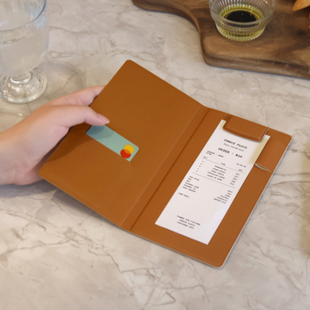 영수증 패드 빌지 홀더 고급가죽 국내생산 #2