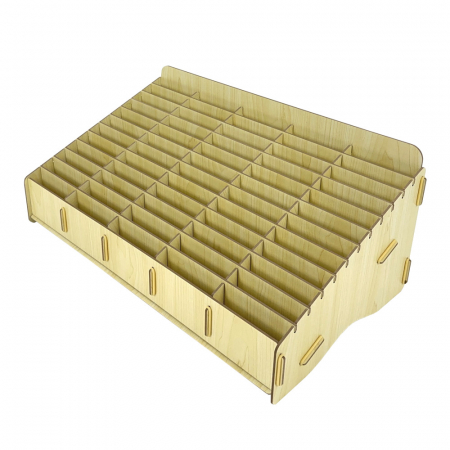 올지 우드 핸드폰보관함 휴대폰 보관함 60칸 수거함 정리 수납 학원 학교 회사 #8