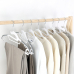 작은이미지: 올지 라운드 논슬립옷걸이 10p 어깨뿔방지 옷걸이 공간활용 플라스틱 회전고리 실리콘 상의 니트 정장 패딩 코트 #7