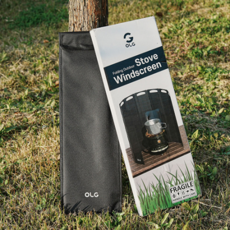 올지 캠핑 버너 바람막이 화로대 구이바다 그리들 가림막 접이식 캠핑용 60cm #9