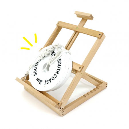 올지 스퀘어 테이블이젤 원목 탁상용 이젤 접이식 책상 좌식 학교 학원 소형 미니 유화 드로잉 스케치 데스크 화판 나무 #6