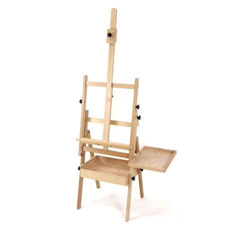 올지 프라임 서랍형이젤 원목 전문가 수납 이젤 높이 각도 조절 고급 학원 학교 나무 미술 대형 #2