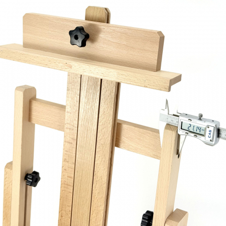 올지 프라임 100호이젤 원목 대형 수평 전문가용 고급 이젤 높이각도조절 입시 유화 수채화 미술 #8