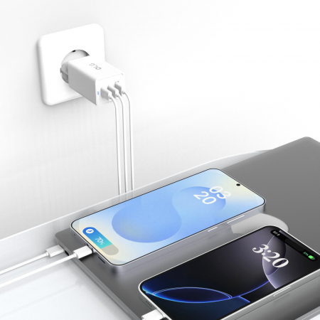 올지 65W 초고속 멀티 충전기 3포트 PD PPS 급속 충전 어댑터 C타입 USB 스마트폰 핸드폰 태블릿 #6