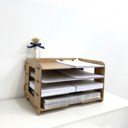 올지 우드 A3보관함 a3 서류함 정리함 문서 지류 도면 트레이 시험지 8절 대형 #3