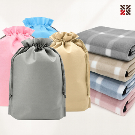 그리드체크뉴포켓담요 #2