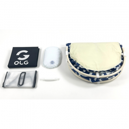 올지 원터치 접이식욕조 이동식 욕조 오발형 반신 가정용 #8