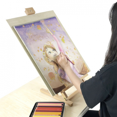 올지 원목 테이블이젤 휴대용 이젤 미니 탁상용 책상 #3