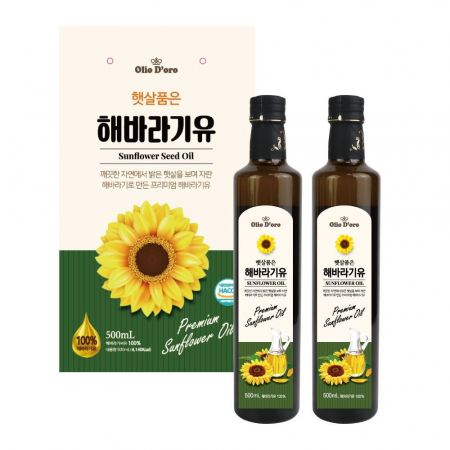 햇살품은 해바라기씨유 2P(410ml/PET) #3