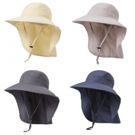 목가리개벙거지모자 벙거지모자 햇빛차단모자 일모자 등산모자 #3