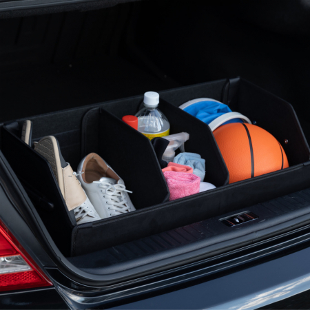 올지 와이드 트렁크정리함 대형 58L 세차가방 트렁크수납함 세차툴백 차량 자동차 트렁크 신발 #9