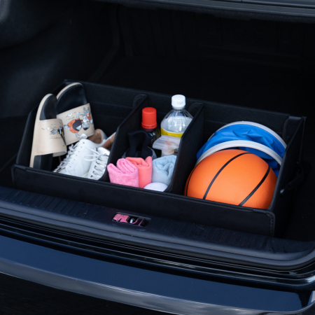 올지 와이드 트렁크정리함 중형 50L 세차가방 트렁크수납함 세차툴백 차량 자동차 트렁크 신발 #9