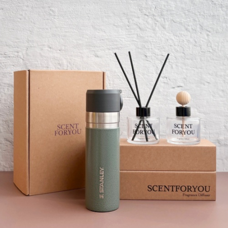 FINE 센트포유 실내용+차량용디퓨저 120ml  + 스탠리 고진공슬림보틀세트 D54 #2