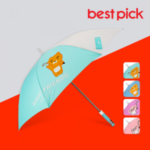 베스트픽 카카오프렌즈 70골프클럽 장우산 (라이언 민트)