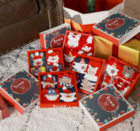 크리스마스 양말 선물세트 수면양말 겨울양말 #2