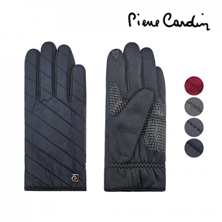 피에르가르뎅 남여 사선 패딩장갑 #2