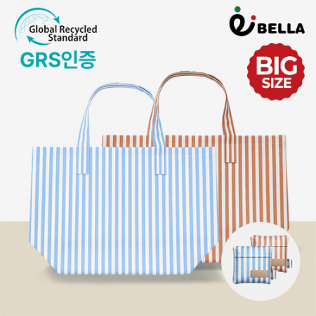 에코벨라 스트라이프 접이식 폴딩 에코 장바구니 #2
