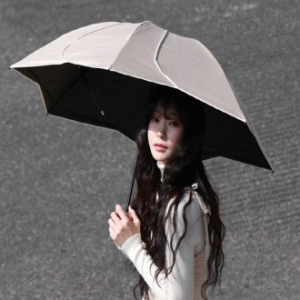 크로반 양산 자외선 UV 차단 3단양산 KR38