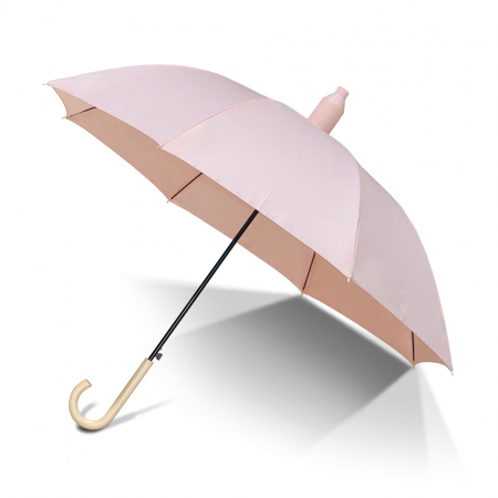 크로반 프리미엄 파스텔 자바라 우드그립 장우산 KR23 #5