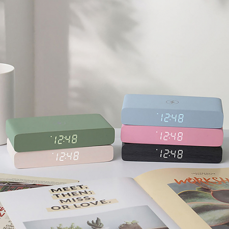 웰세스 W101 슬림무선충전시계 행사 선물 #3