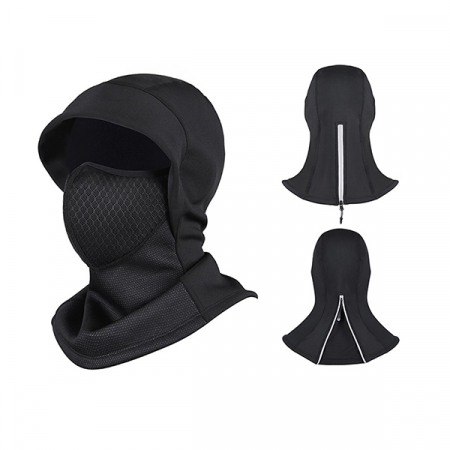 뒷지퍼 폴리 방한 마스크 바라클라바 모자 #3