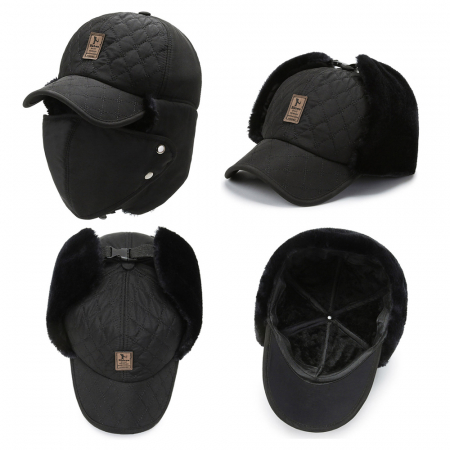 비케이 귀돌이 마스크포함 기모 방한모자 #2