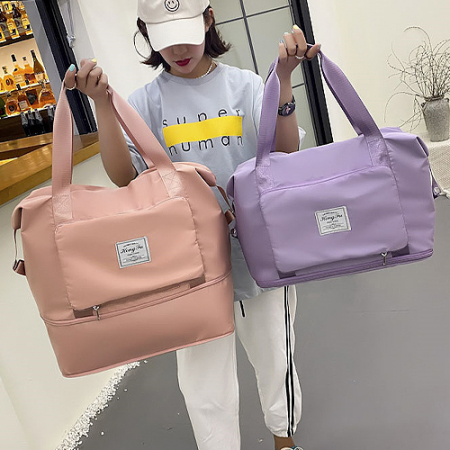 확장형 폴딩 보스턴백 여행 보조가방 H283 #2