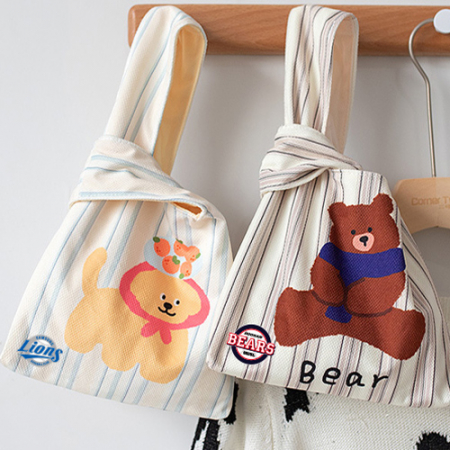 동물농장 패브릭 손목가방 미니 파우치 H275 #2