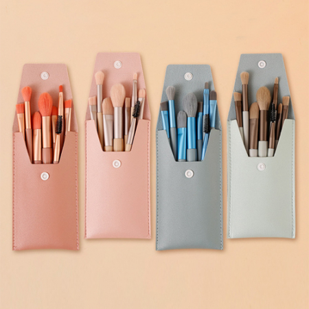 화장용 브러쉬 셋트 가죽 파우치 H288 #2