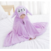 작은이미지: 어린이 유아비치가운 후드 아동 타올 담요 #2