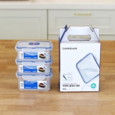 락앤락 클래식 밀폐용기 1호 세트 3P HPL806S3