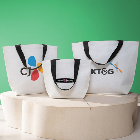 친환경 R-PET 재활용원단 리유저블백 대 (200g 고밀도) #2