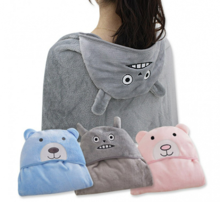 담요 후드 캐릭터 입는담요 무릎담요 #2