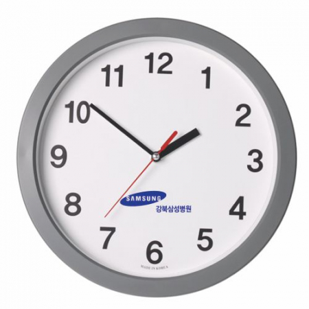 병원용 280mm 무소음 벽시계 #2