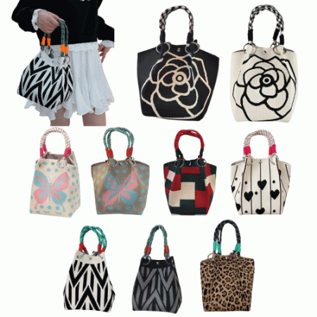 로프 니트 미니가방 크리스마스 연말선물 토트백 #2