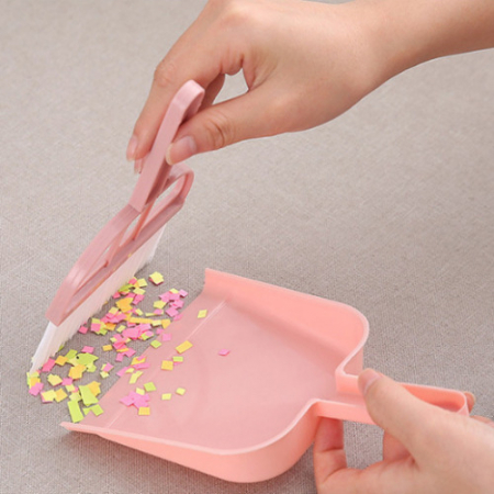 빗자루세트 미니빗자루 쓰레받기세트 학용품 책상 빗자루 데스크정리 #3