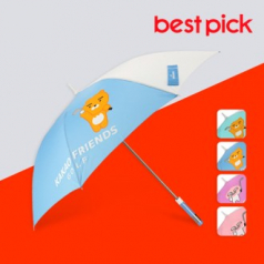 베스트픽 카카오프렌즈 70골프클럽 장우산 (라이언 블루)