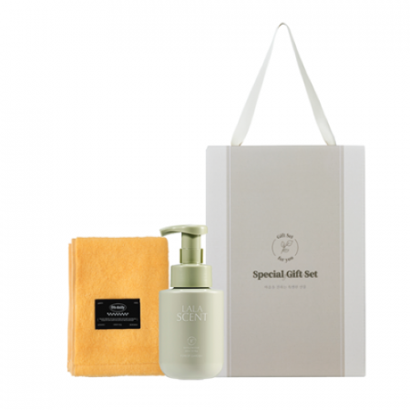 컬러 라벨링 타올 200g + 비건 퍼퓸 핸드워시 마음1호 2p 선물세트 #2