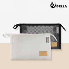 [에코벨라] 투톤 배색 메쉬파우치 (C)
