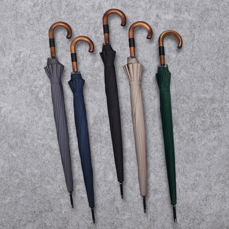 고티바쉬 우드레더그립 대형 장우산 70 16K 골프우산 120cm #2