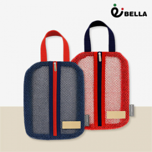 [에코벨라] 투톤 배색 메쉬파우치 (A)